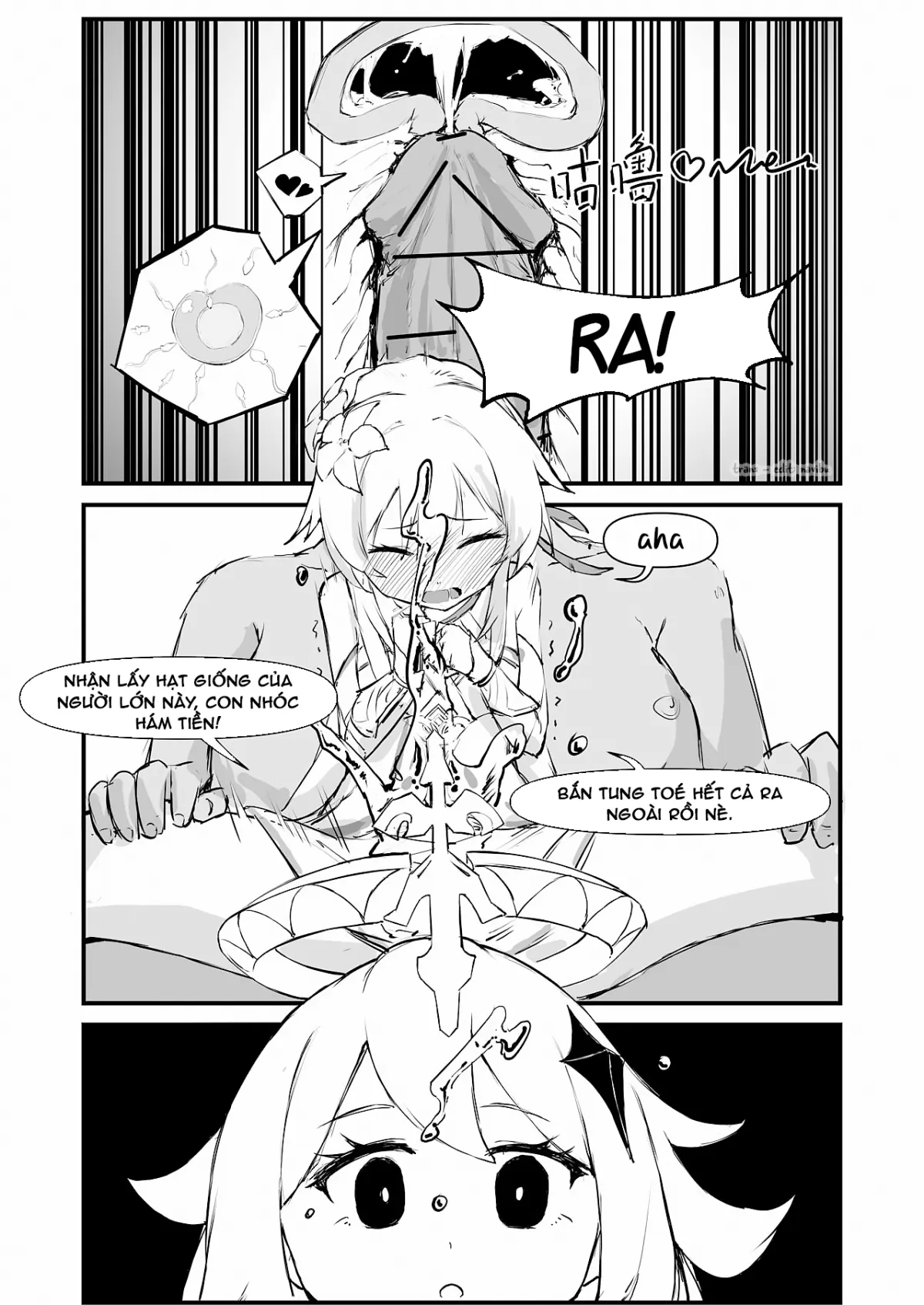 HentaiVN.net - Ảnh 25 - Paimon, tua nhanh thời gian lên! [派蒙啊，加速时间吧！] - Oneshot