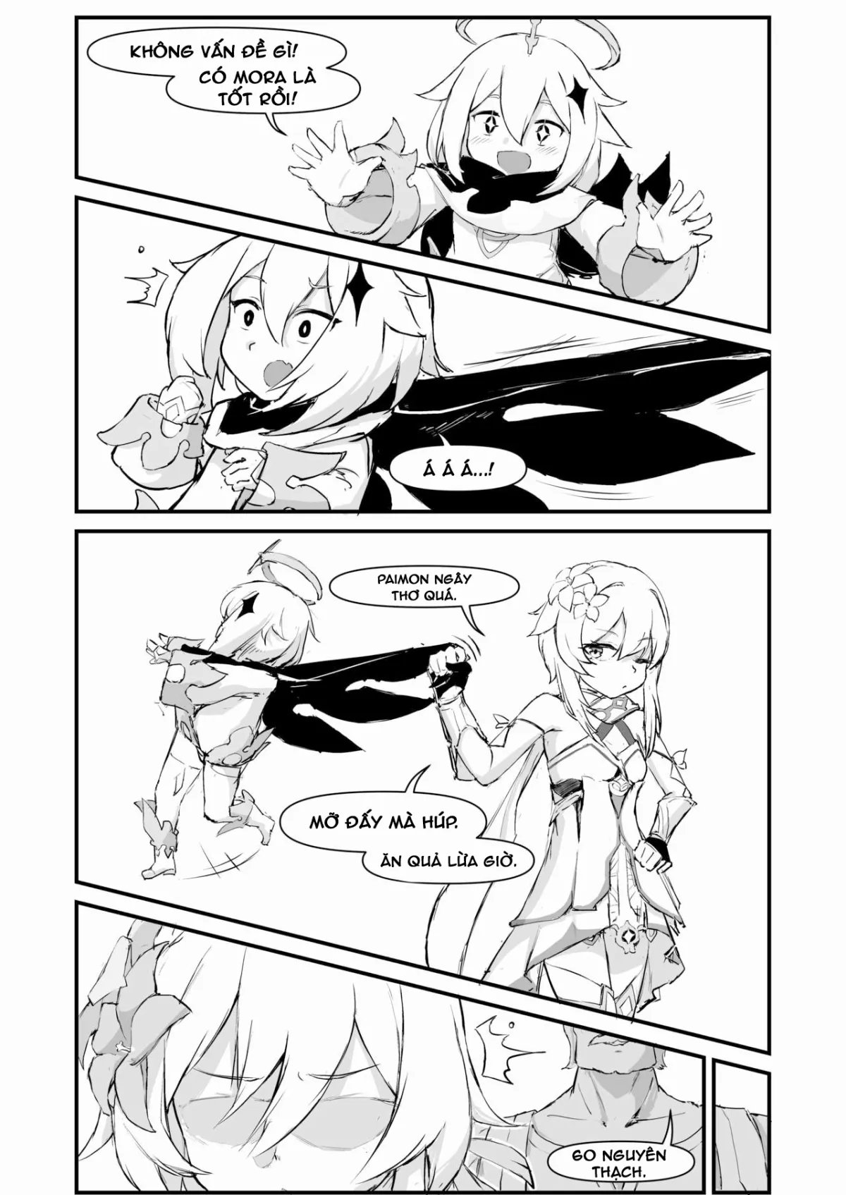 HentaiVN.net - Ảnh 6 - Paimon, tua nhanh thời gian lên! [派蒙啊，加速时间吧！] - Oneshot
