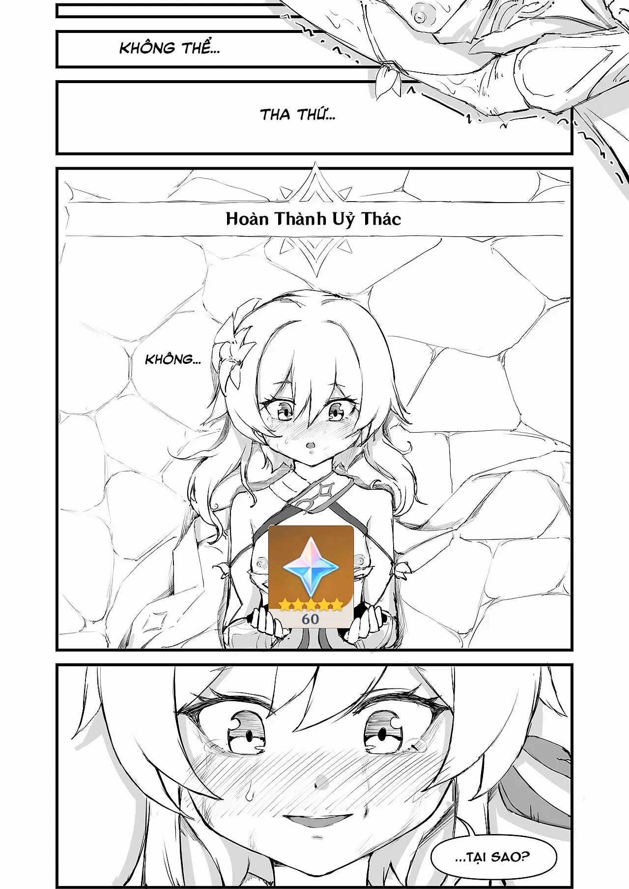HentaiVN.net - Ảnh 17 - Paimon, tua nhanh thời gian lên! [派蒙啊，加速时间吧！] - 1 bắn... à nhầm, 1 roll