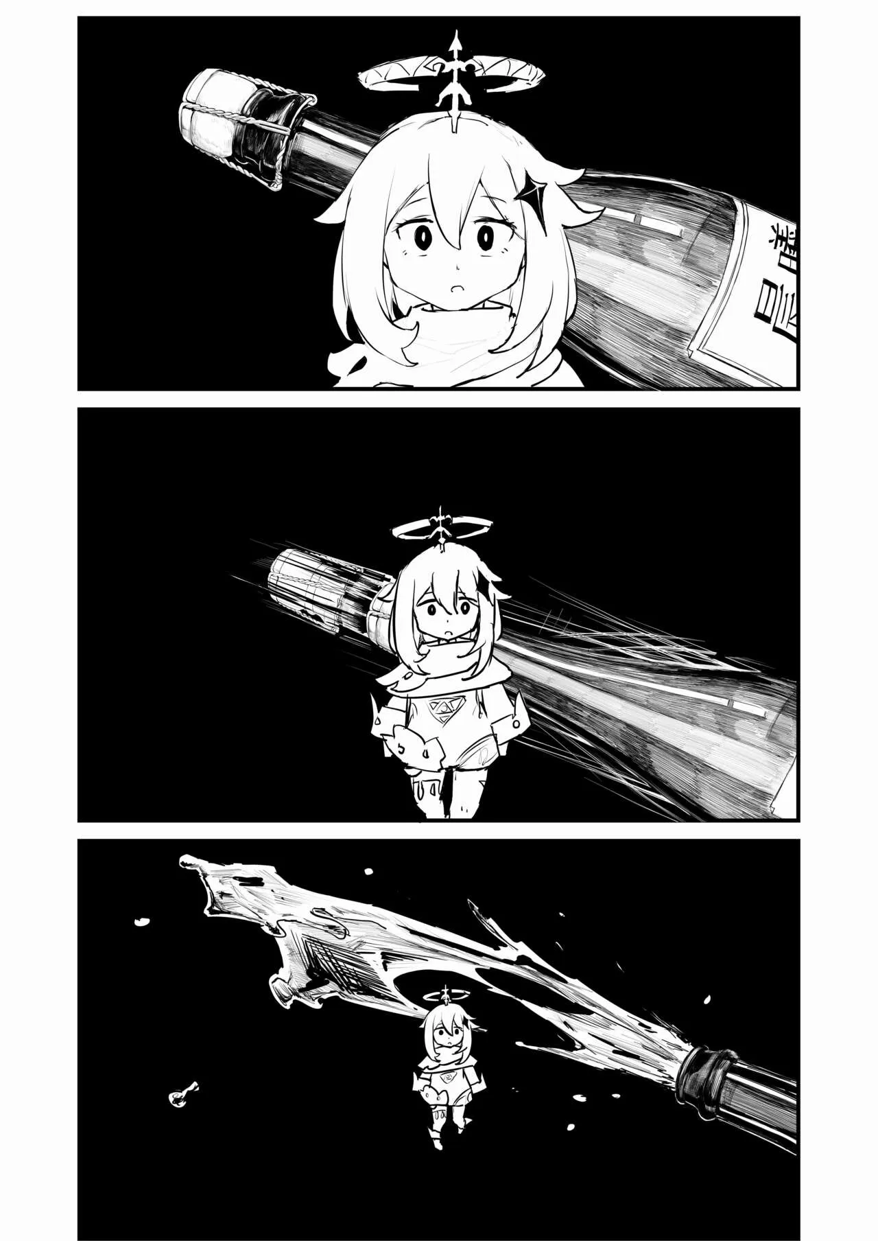HentaiVN.net - Ảnh 26 - Paimon, tua nhanh thời gian lên! [派蒙啊，加速时间吧！] - 1 bắn... à nhầm, 1 roll