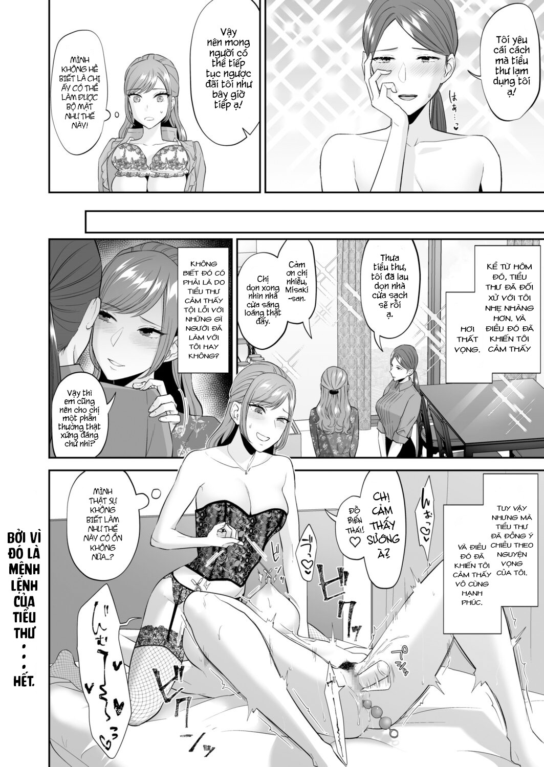 HentaiVN.net - Ảnh 33 - Vì đó là mệnh lệnh của tiểu thư - Oneshot