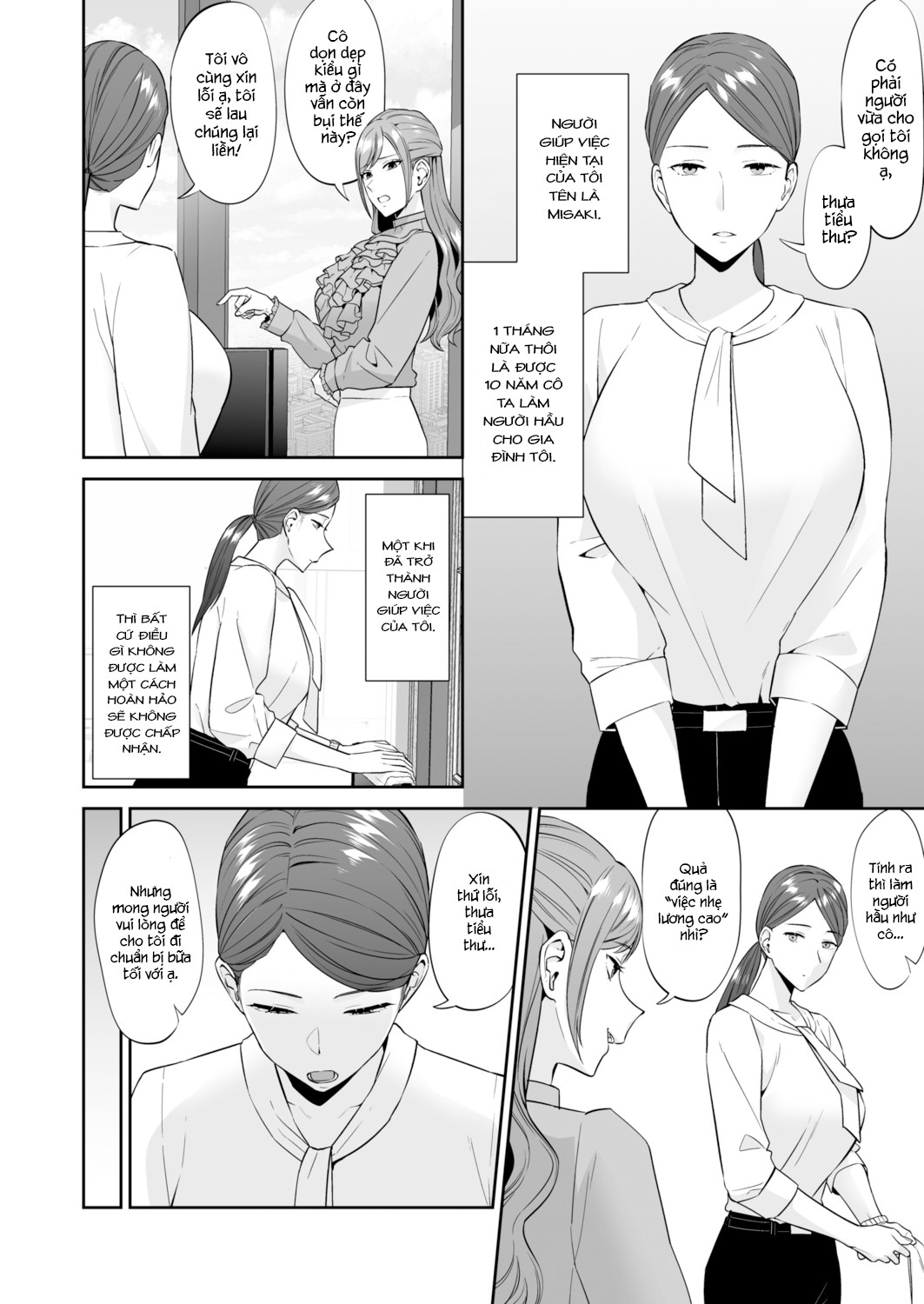 HentaiVN.net - Ảnh 3 - Vì đó là mệnh lệnh của tiểu thư - Oneshot