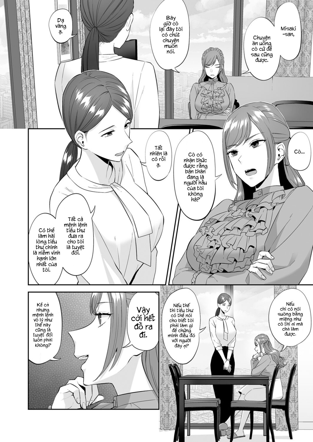 HentaiVN.net - Ảnh 5 - Vì đó là mệnh lệnh của tiểu thư - Oneshot