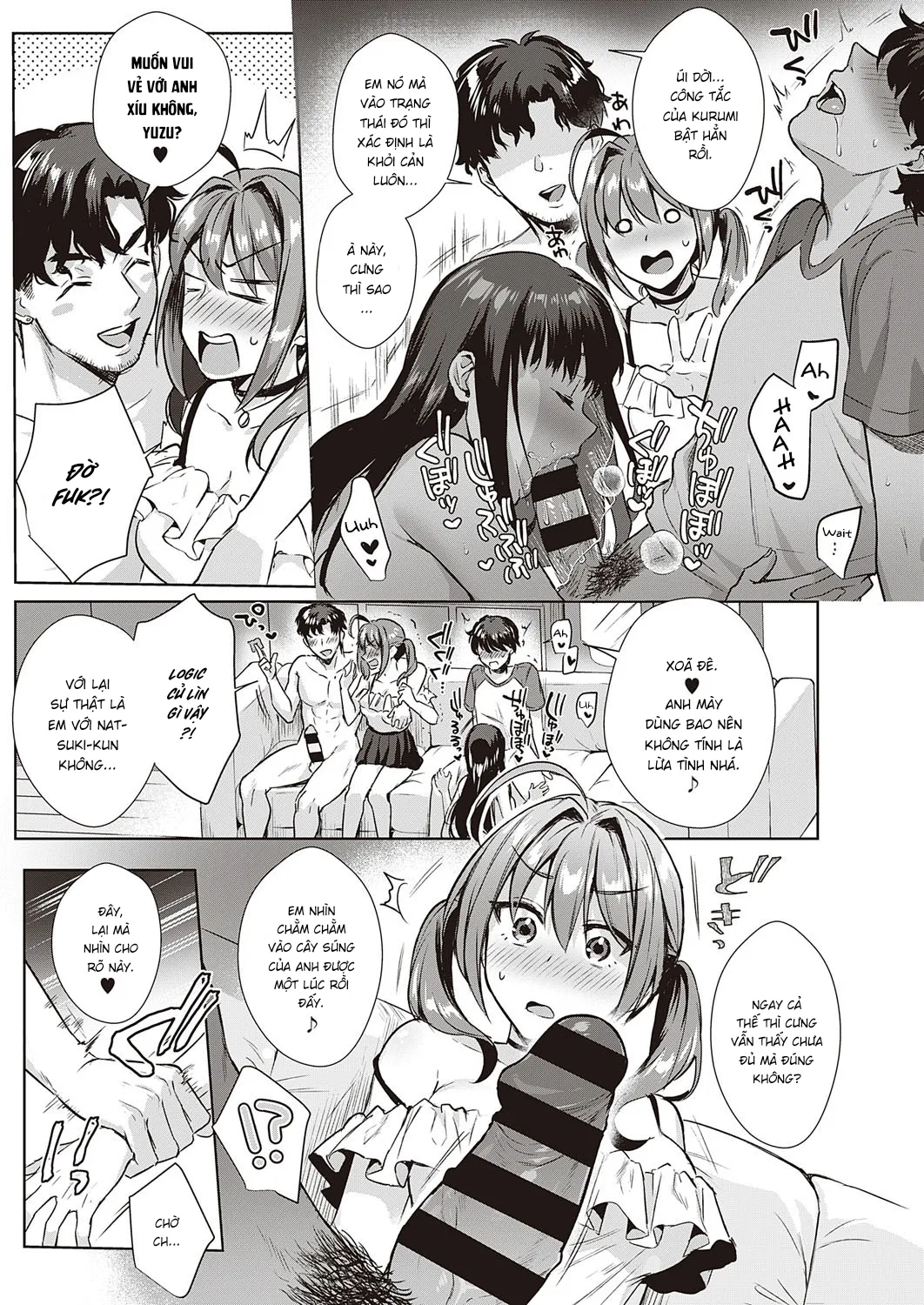 HentaiVN.net - Ảnh 3 - Bữa Tiệc Hoán Đổi!? [Swapping Party!?, スワッピングパーティー！？] - Chap 2