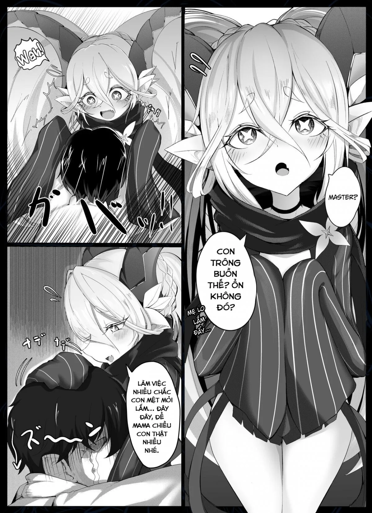 HentaiVN.net - Ảnh 4 - Tiamat no Bosei Ai (Fate/Grand Order) [Tiamat's Motherly Affection] - Oneshot