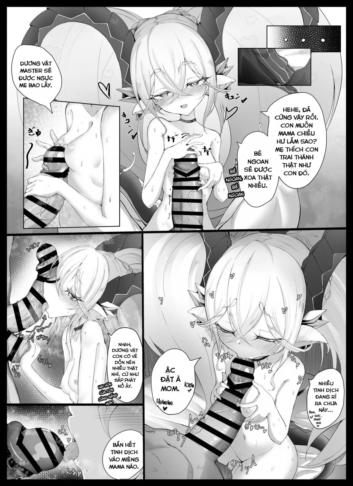 HentaiVN.net - Ảnh 9 - Tiamat no Bosei Ai (Fate/Grand Order) [Tiamat's Motherly Affection] - Oneshot
