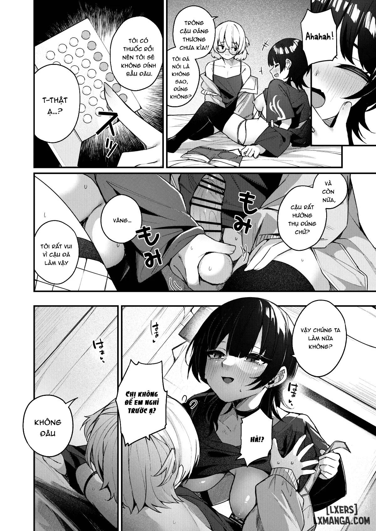 HentaiVN.net - Ảnh 25 - Boku no Kimochi wo Moteasobu Doutei Kari Onee-san ni Shiboraremakuru Hanashi - Oneshot