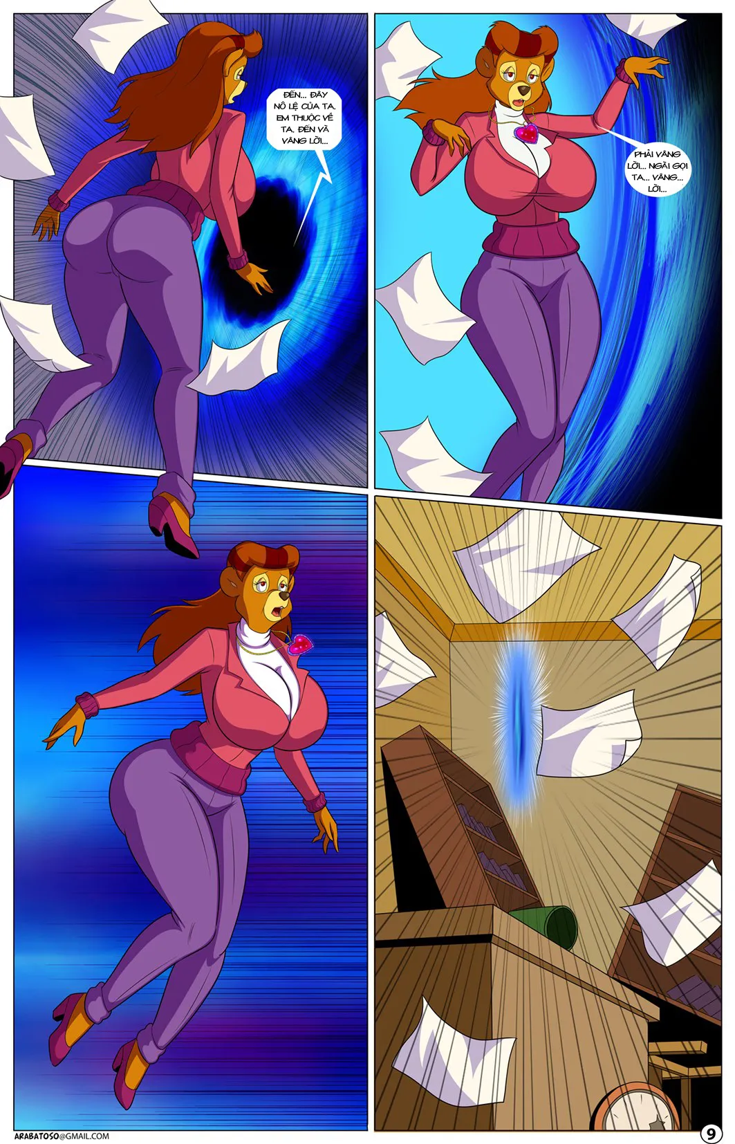 HentaiVN.net - Ảnh 11 - Multiverse Hypno Harem - Chương 1: Becky từ Talespin.