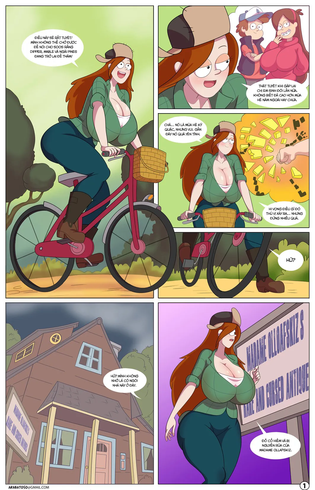 HentaiVN.net - Ảnh 3 - Multiverse Hypno Harem - Chương 3: Wendy từ Gravity Falls