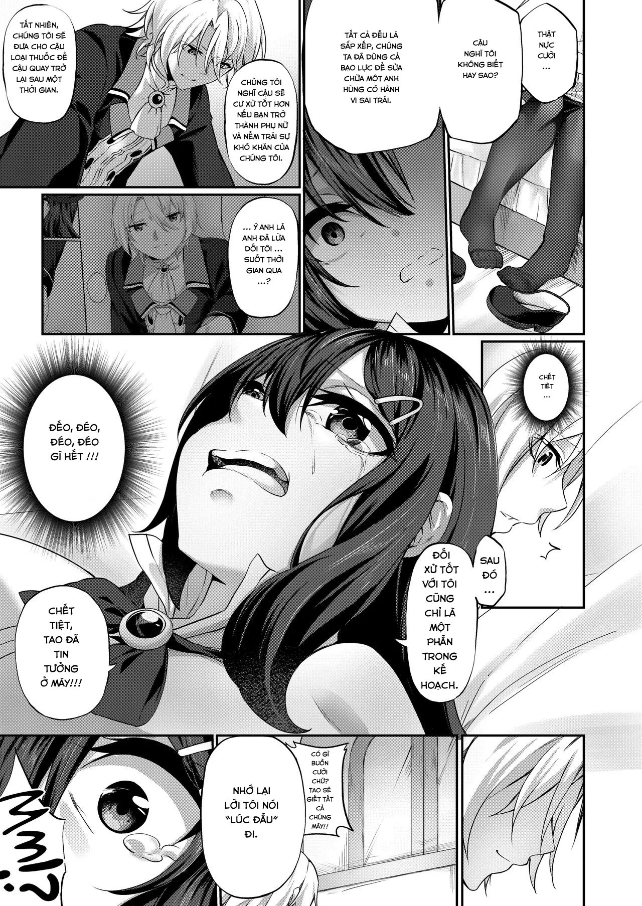 HentaiVN.net - Ảnh 17 - Ranbou Yuusha ga Bouken-sha Gild no Uketsuke jou ni Natte Shiawase ni Naru Hanashi [Ranbou Yuusha ga Bouken-sha Gild no Uketsuke jou ni Natte Shiawase ni Naru Hanashi] - Chap 1