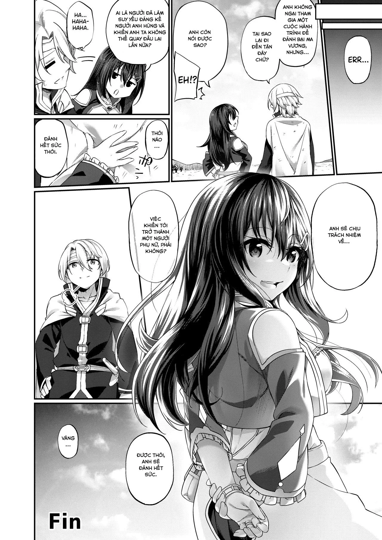 HentaiVN.net - Ảnh 14 - Ranbou Yuusha ga Bouken-sha Gild no Uketsuke jou ni Natte Shiawase ni Naru Hanashi [Ranbou Yuusha ga Bouken-sha Gild no Uketsuke jou ni Natte Shiawase ni Naru Hanashi] - Chap 2: siêu phẩm
