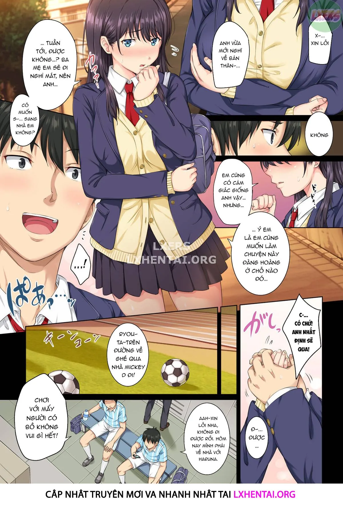 HentaiVN.net - Ảnh 10 - Soshite Watashi wa Kyou mo Ano Otoko ni Taberareru [And So Today I'm Once Again Being Sexually Devoured By That Man] - Chap 1