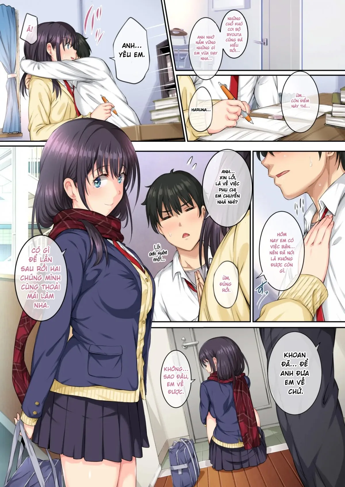 HentaiVN.net - Ảnh 3 - Soshite Watashi wa Kyou mo Ano Otoko ni Taberareru [And So Today I'm Once Again Being Sexually Devoured By That Man] - Chap 2
