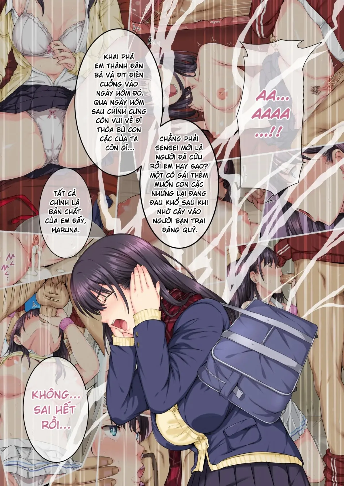 HentaiVN.net - Ảnh 5 - Soshite Watashi wa Kyou mo Ano Otoko ni Taberareru [And So Today I'm Once Again Being Sexually Devoured By That Man] - Chap 2