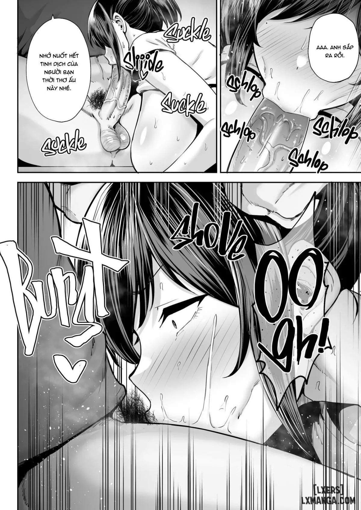 HentaiVN.net - Ảnh 24 - Netorareta Bakunyuu Osananajimi Tsuma Akane -Mukashikkara Shinyuu (SeFri) to Yarimakuri Deshita lol - Oneshot