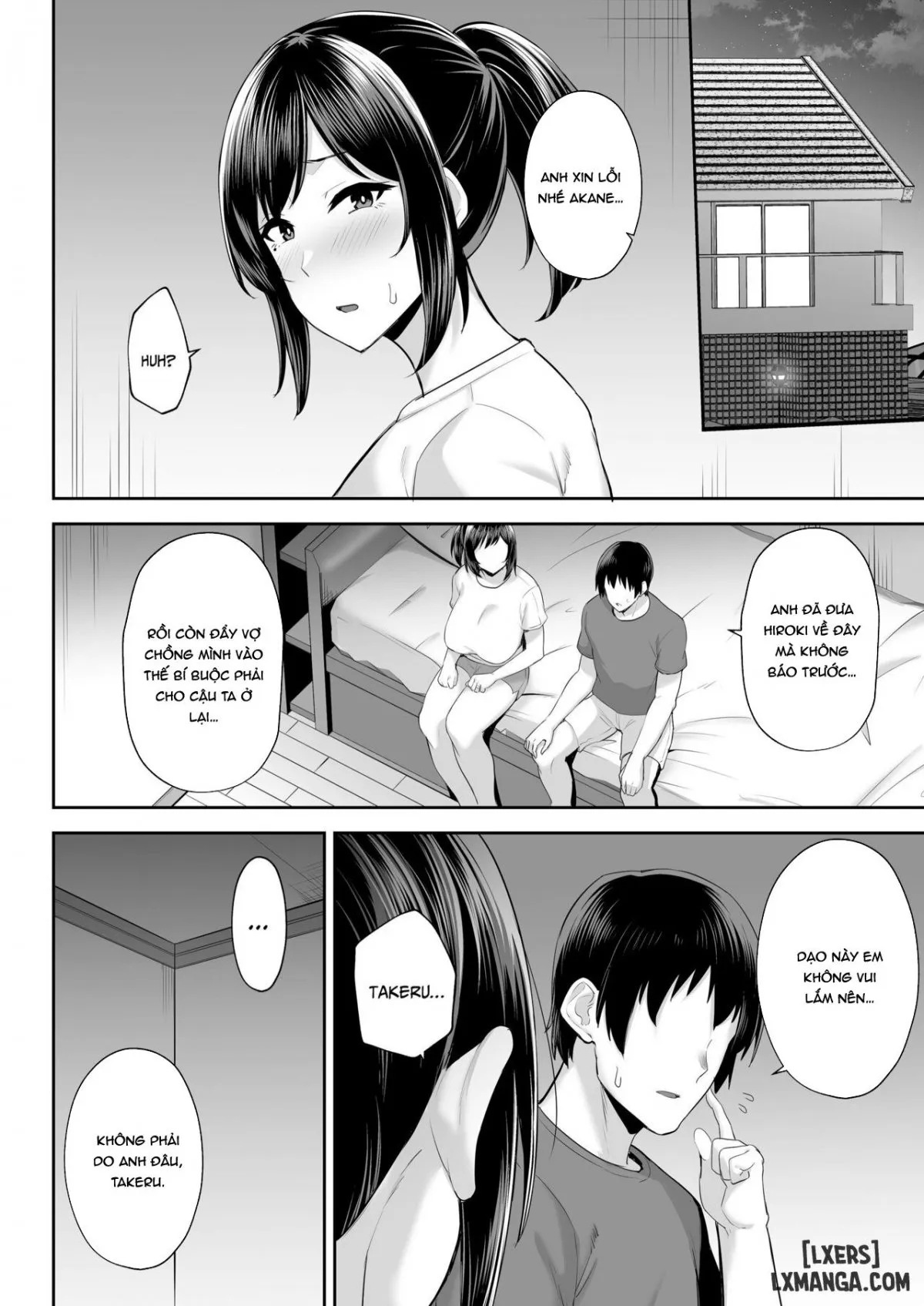 HentaiVN.net - Ảnh 36 - Netorareta Bakunyuu Osananajimi Tsuma Akane -Mukashikkara Shinyuu (SeFri) to Yarimakuri Deshita lol - Oneshot