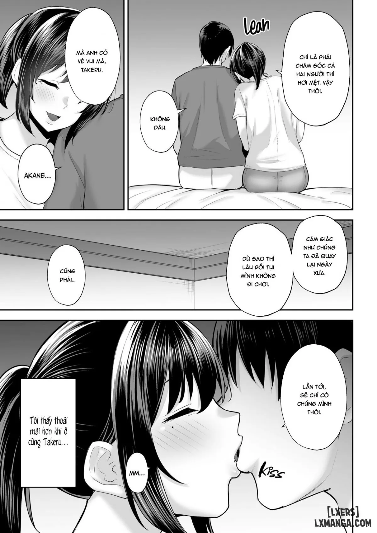 HentaiVN.net - Ảnh 37 - Netorareta Bakunyuu Osananajimi Tsuma Akane -Mukashikkara Shinyuu (SeFri) to Yarimakuri Deshita lol - Oneshot