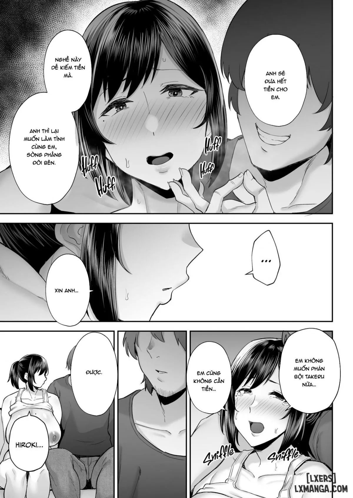 HentaiVN.net - Ảnh 41 - Netorareta Bakunyuu Osananajimi Tsuma Akane -Mukashikkara Shinyuu (SeFri) to Yarimakuri Deshita lol - Oneshot
