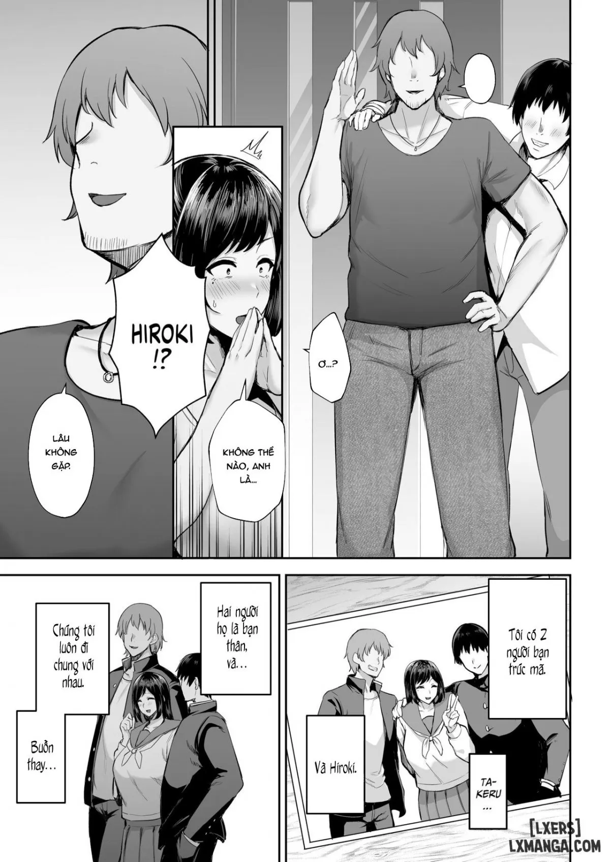 HentaiVN.net - Ảnh 5 - Netorareta Bakunyuu Osananajimi Tsuma Akane -Mukashikkara Shinyuu (SeFri) to Yarimakuri Deshita lol - Oneshot