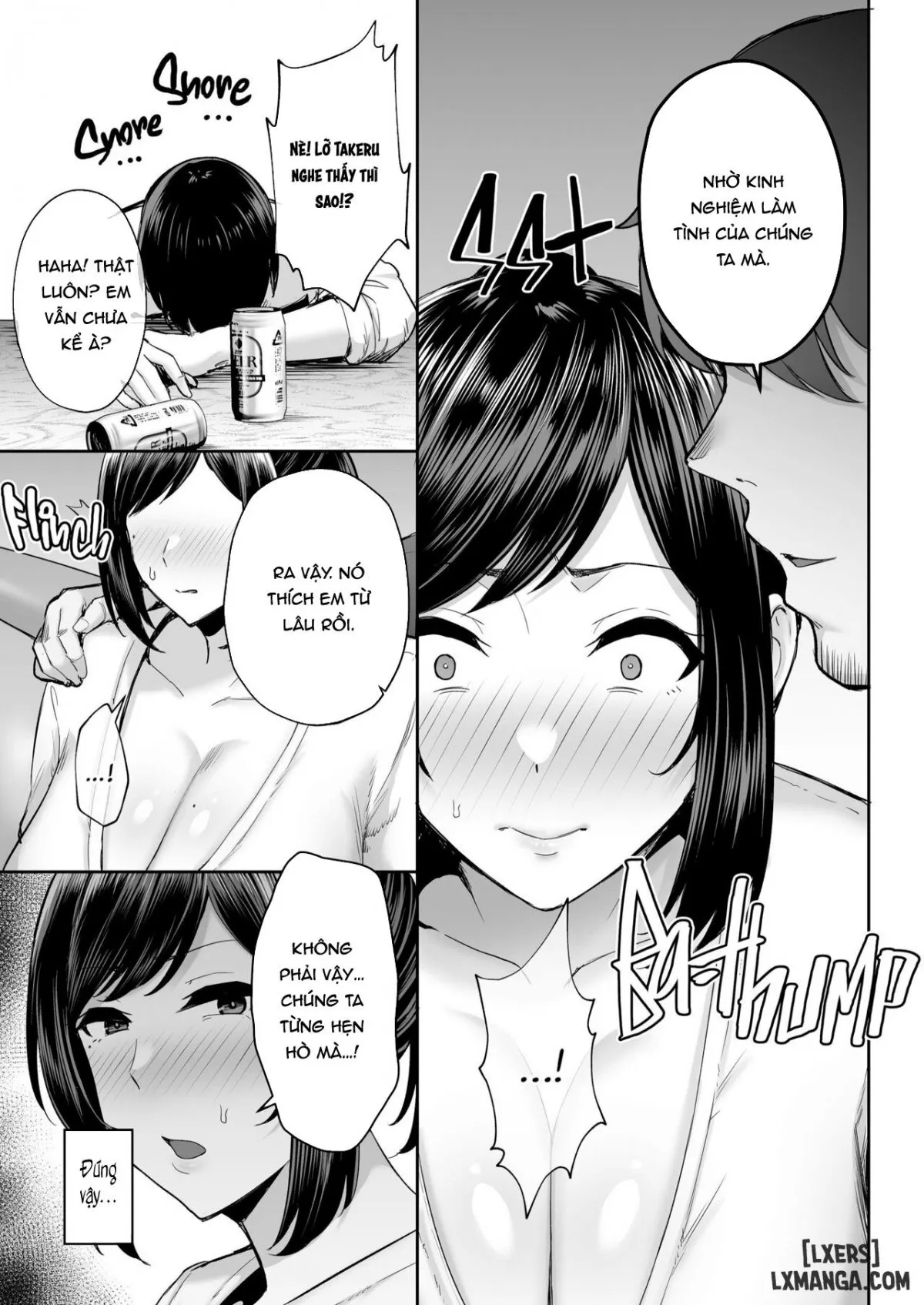 HentaiVN.net - Ảnh 9 - Netorareta Bakunyuu Osananajimi Tsuma Akane -Mukashikkara Shinyuu (SeFri) to Yarimakuri Deshita lol - Oneshot