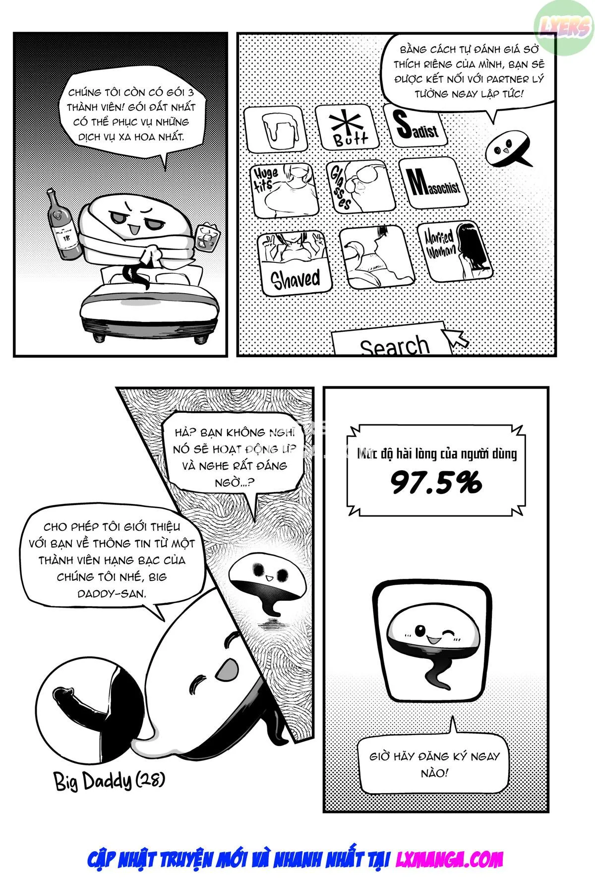 HentaiVN.net - Ảnh 5 - Fetish Matching App Zubopuri - Oneshot - Không che