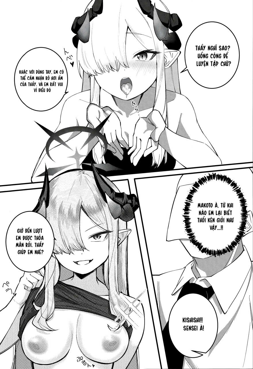 HentaiVN.net - Ảnh 5 - Lần đầu làm tình cùng Makoto - Makoto đã lấy zin của tui😭