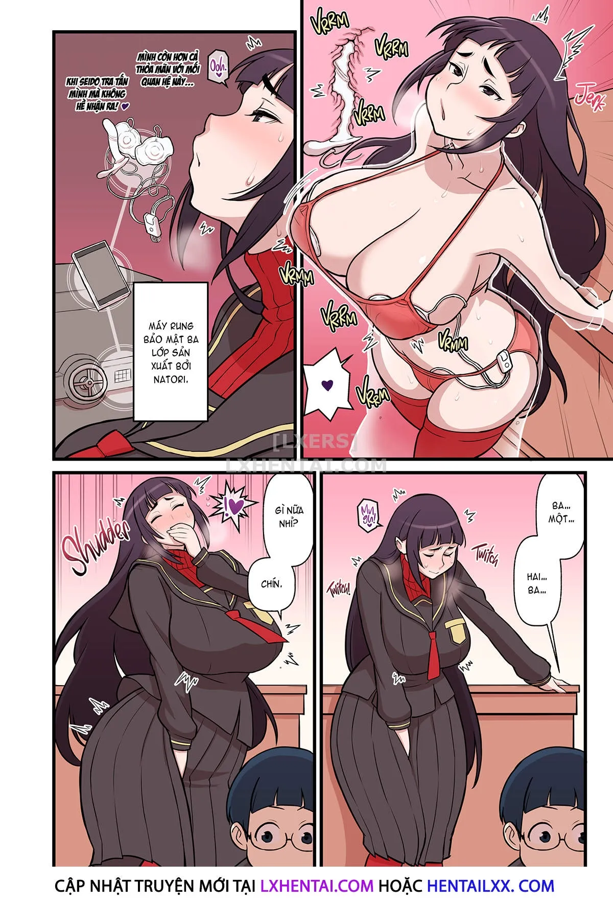 HentaiVN.net - Ảnh 10 - Bimbo Gal VS the Disciplinary Squad [Kuro Gal VS Fuuki Iin - Black Gal VS Prefect] - Chap 1