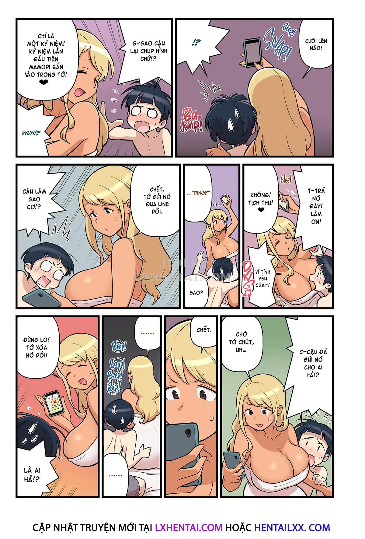 HentaiVN.net - Ảnh 52 - Bimbo Gal VS the Disciplinary Squad [Kuro Gal VS Fuuki Iin - Black Gal VS Prefect] - Chap 1