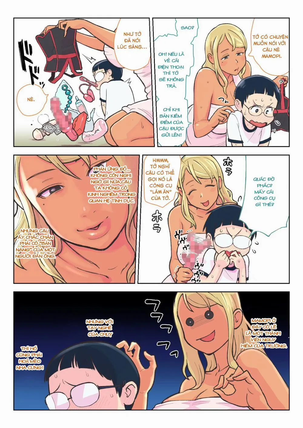 HentaiVN.net - Ảnh 11 - Bimbo Gal VS the Disciplinary Squad [Kuro Gal VS Fuuki Iin - Black Gal VS Prefect] - Chương 1