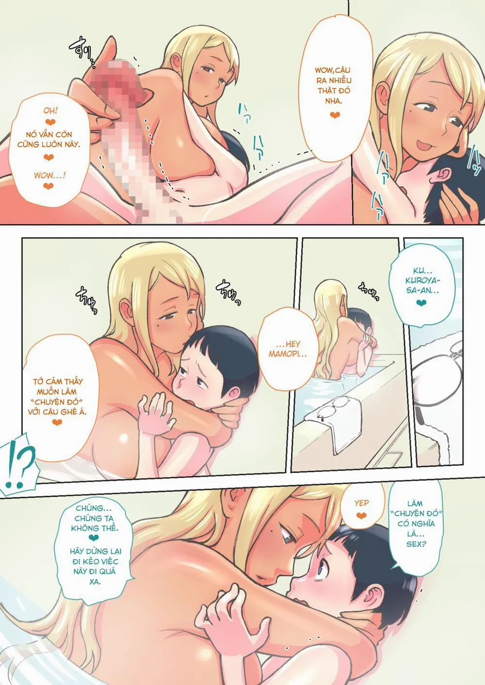HentaiVN.net - Ảnh 24 - Bimbo Gal VS the Disciplinary Squad [Kuro Gal VS Fuuki Iin - Black Gal VS Prefect] - Chương 1