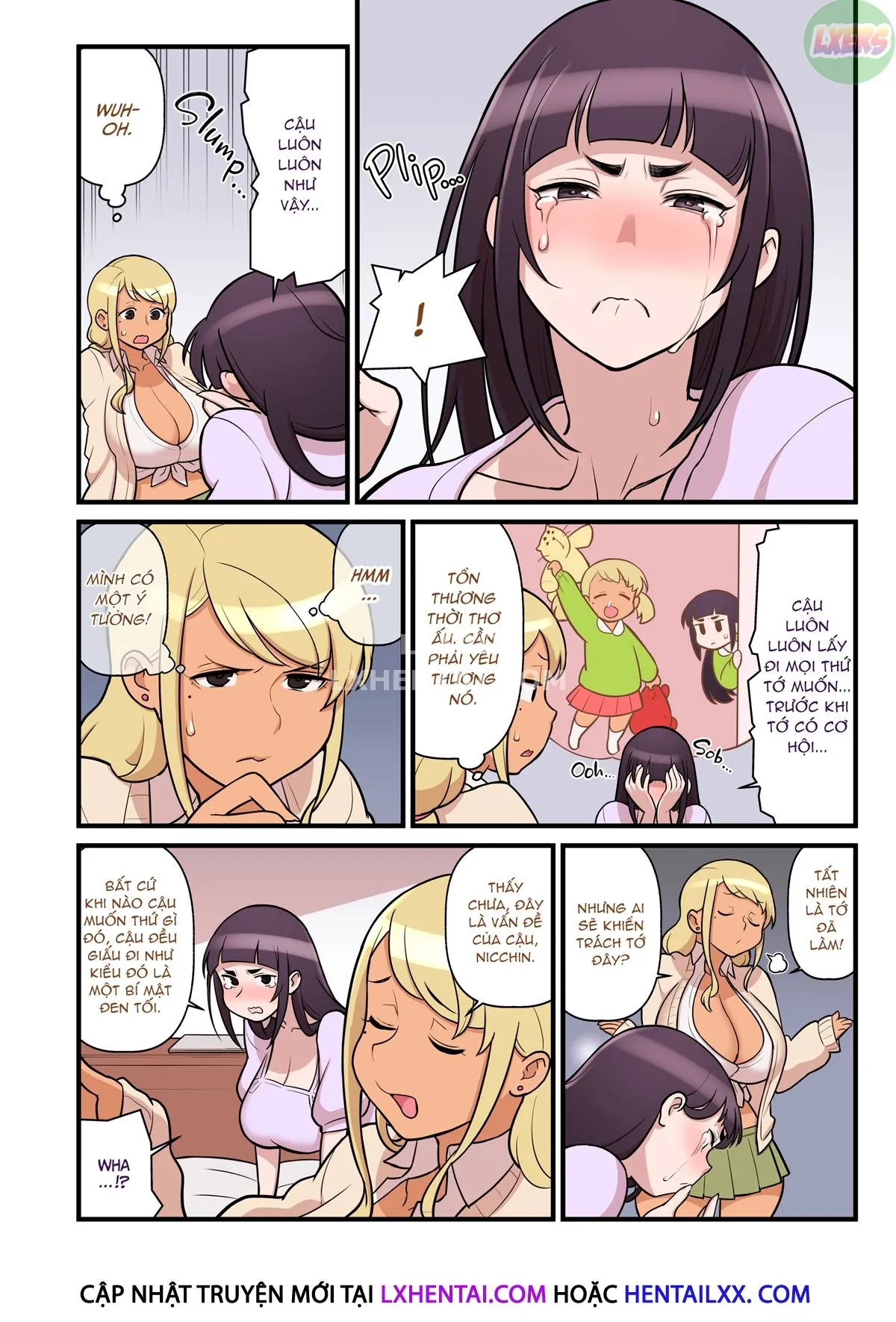 HentaiVN.net - Ảnh 10 - Bimbo Gal VS the Disciplinary Squad [Kuro Gal VS Fuuki Iin - Black Gal VS Prefect] - Chap 2