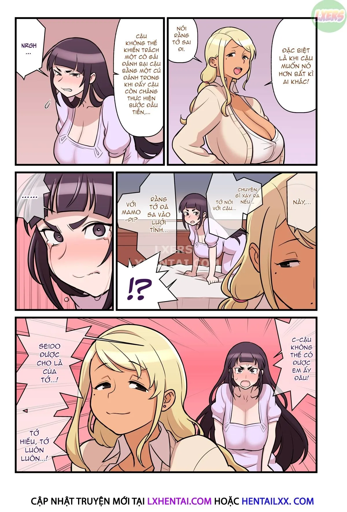 HentaiVN.net - Ảnh 11 - Bimbo Gal VS the Disciplinary Squad [Kuro Gal VS Fuuki Iin - Black Gal VS Prefect] - Chap 2