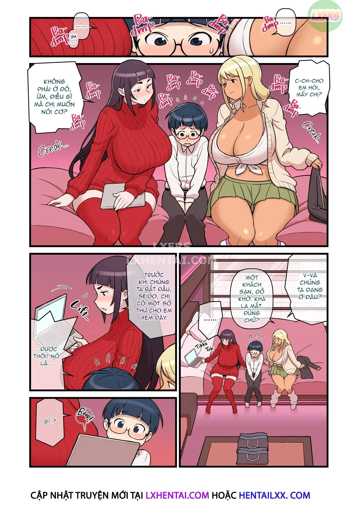 HentaiVN.net - Ảnh 14 - Bimbo Gal VS the Disciplinary Squad [Kuro Gal VS Fuuki Iin - Black Gal VS Prefect] - Chap 2