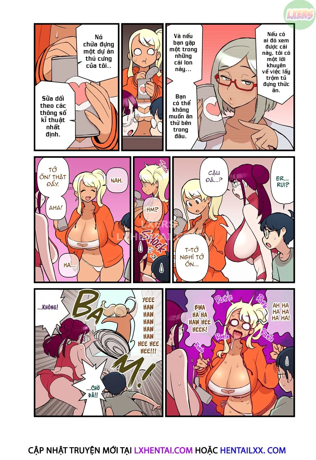 HentaiVN.net - Ảnh 40 - Bimbo Gal VS the Disciplinary Squad [Kuro Gal VS Fuuki Iin - Black Gal VS Prefect] - Chap 3 - [END]