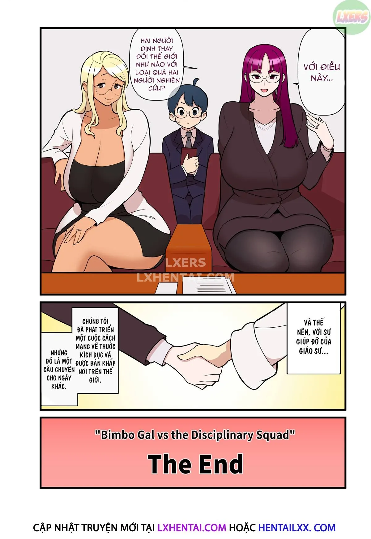 HentaiVN.net - Ảnh 60 - Bimbo Gal VS the Disciplinary Squad [Kuro Gal VS Fuuki Iin - Black Gal VS Prefect] - Chap 3 - [END]