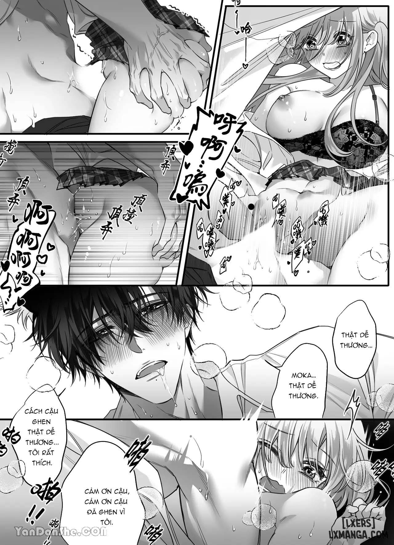 HentaiVN.net - Ảnh 15 - kẻ thù hóa ra là một người sói khổ dâm! - chap 3