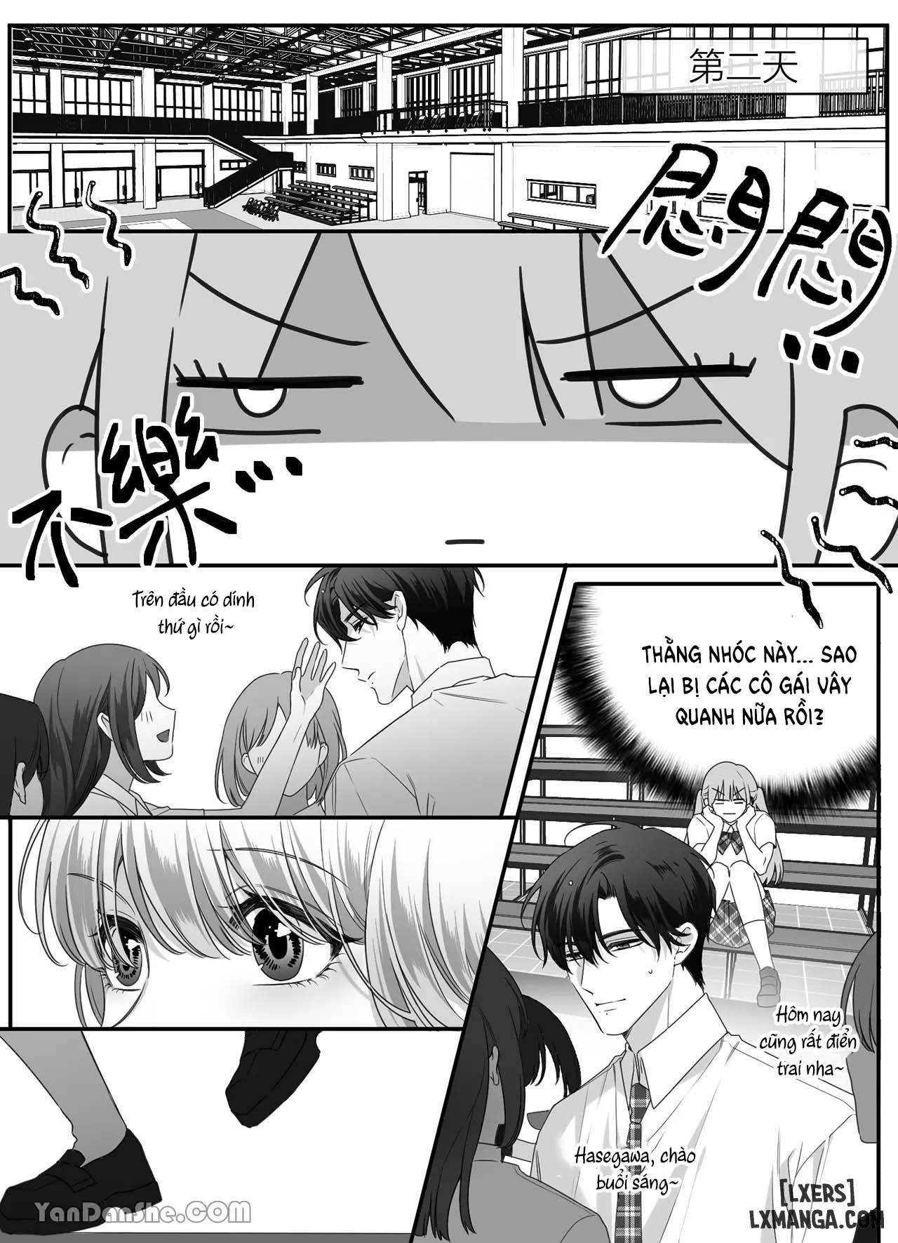 HentaiVN.net - Ảnh 3 - kẻ thù hóa ra là một người sói khổ dâm! - chap 3