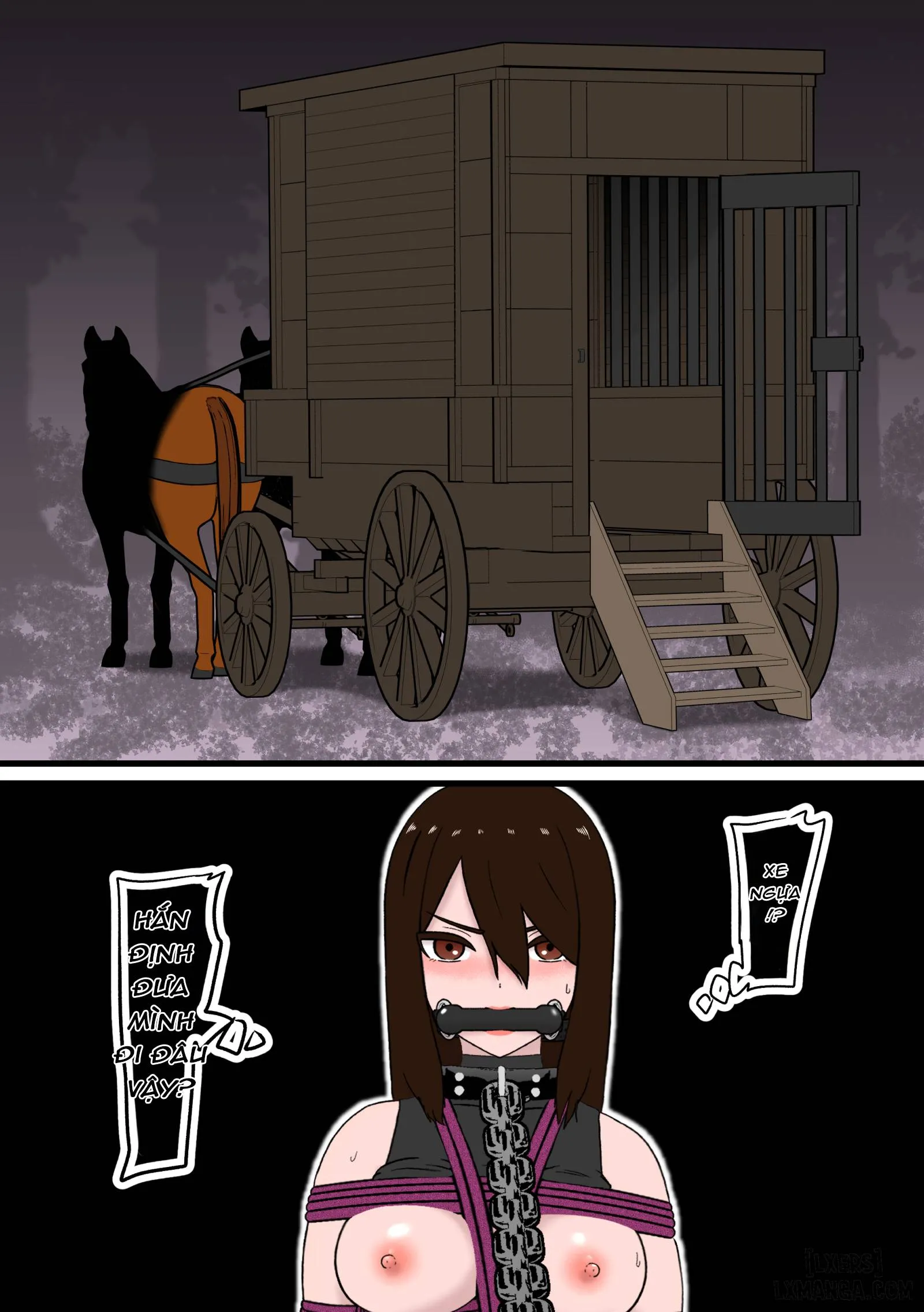 HentaiVN.net - Ảnh 20 - Kishi・Hime Haiboku Kousoku Kiroku - Chap 1