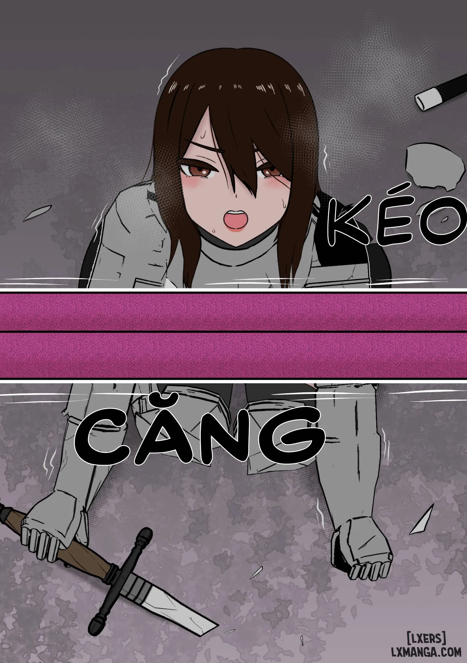 HentaiVN.net - Ảnh 5 - Kishi・Hime Haiboku Kousoku Kiroku - Chap 1