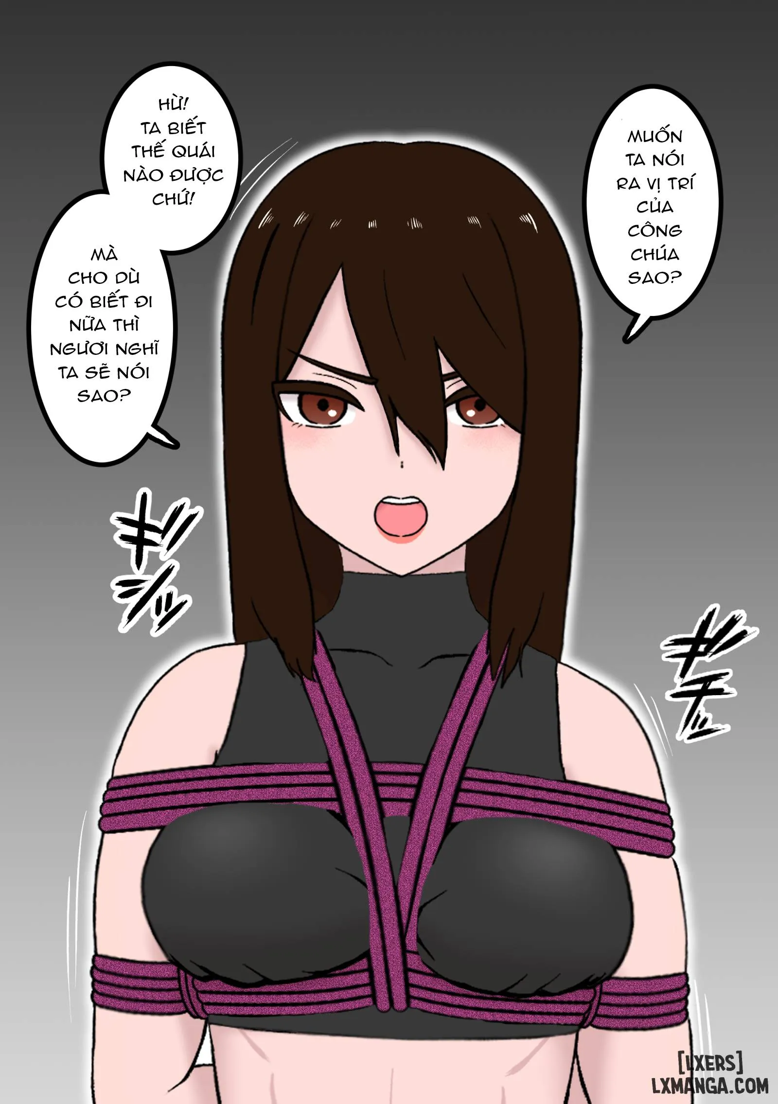 HentaiVN.net - Ảnh 8 - Kishi・Hime Haiboku Kousoku Kiroku - Chap 1