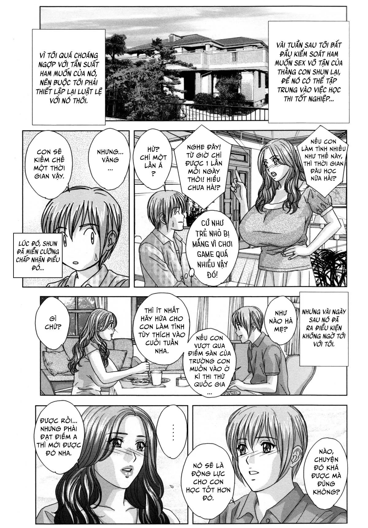 HentaiVN.net - Ảnh 5 - Dear My Mother - Chap 03 - Trong nhà tắm