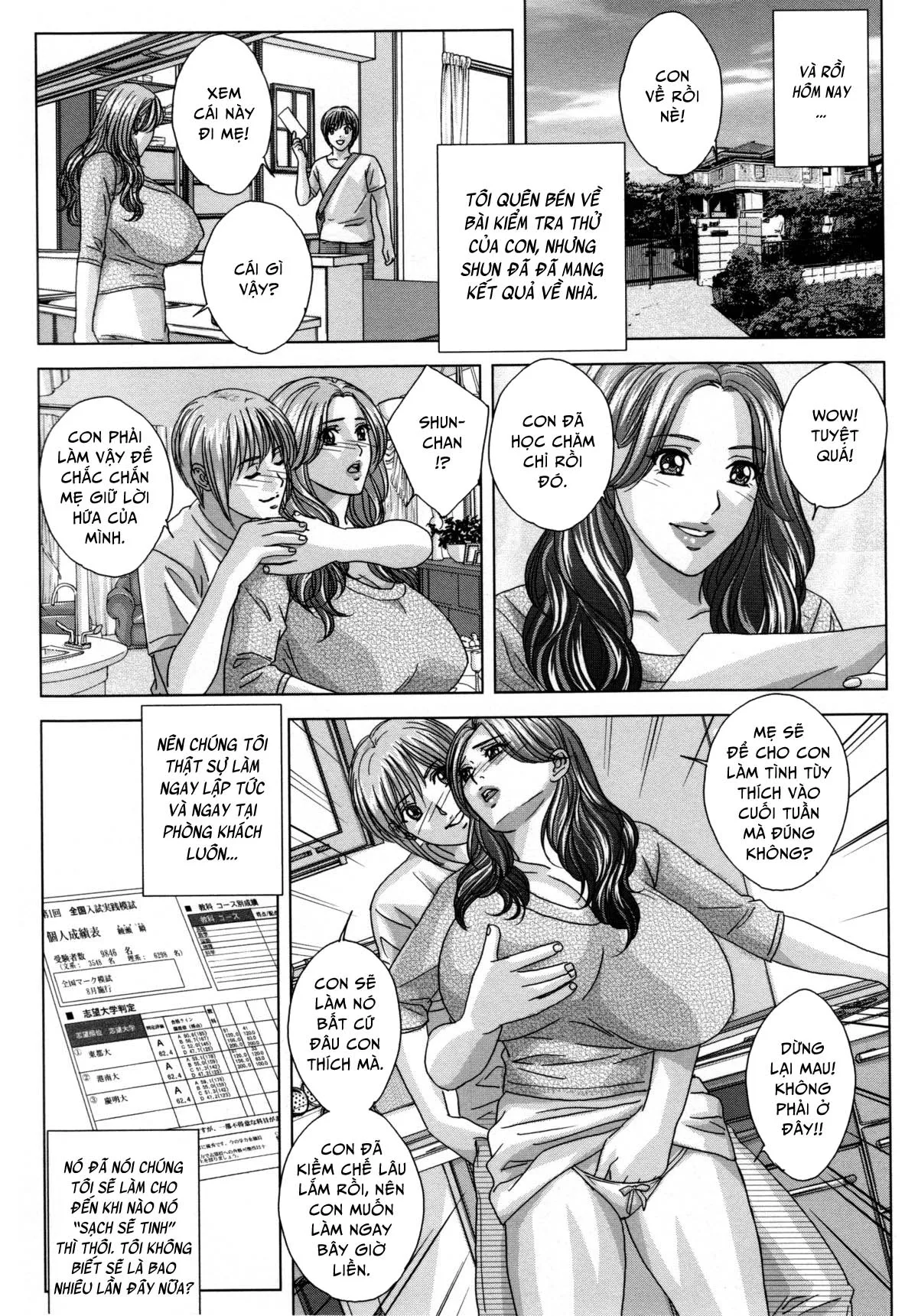 HentaiVN.net - Ảnh 6 - Dear My Mother - Chap 03 - Trong nhà tắm