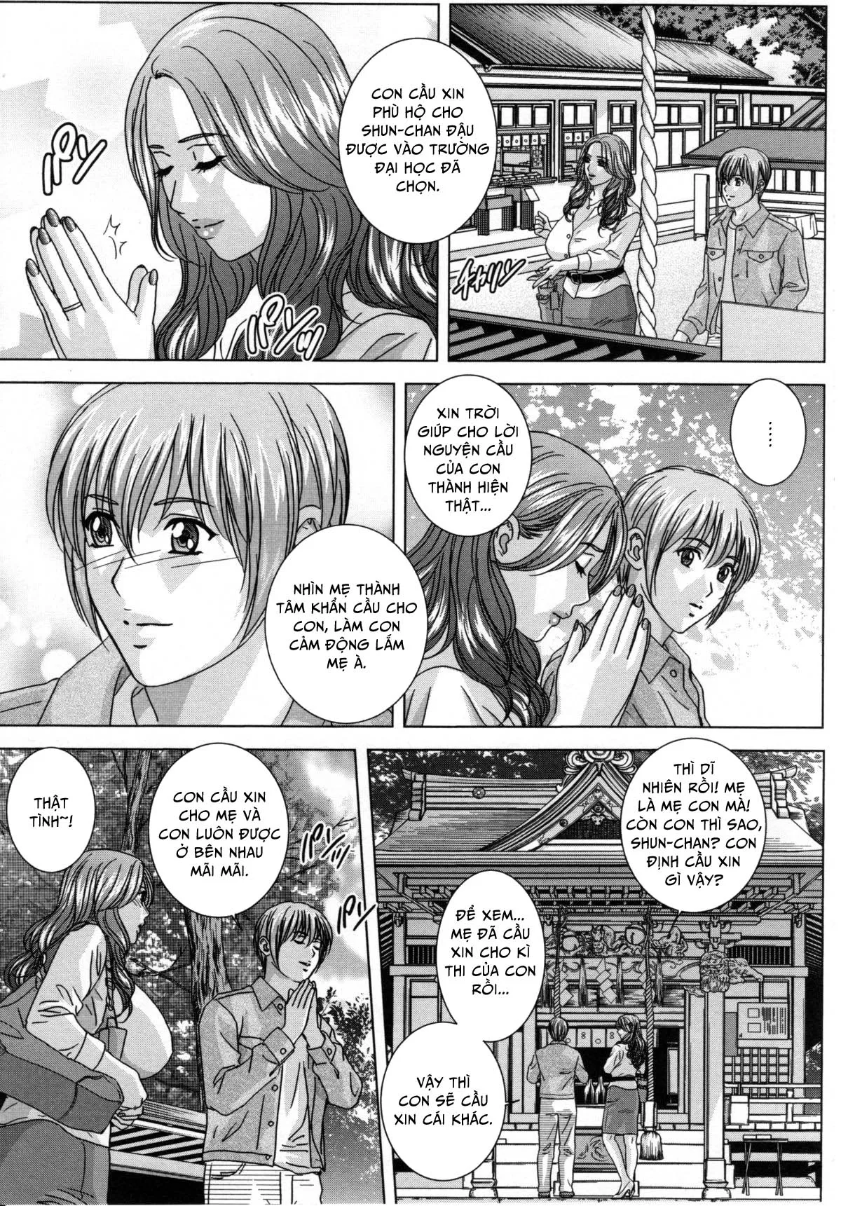 HentaiVN.net - Ảnh 3 - Dear My Mother - Chap 04 - Ngoài trời