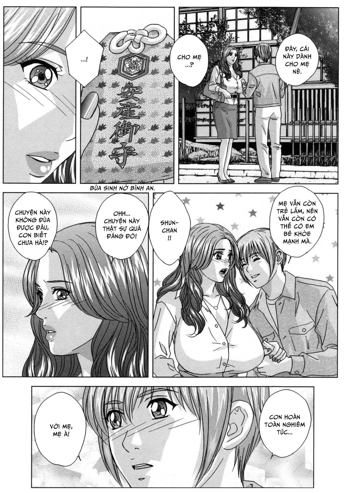 HentaiVN.net - Ảnh 5 - Dear My Mother - Chap 04 - Ngoài trời