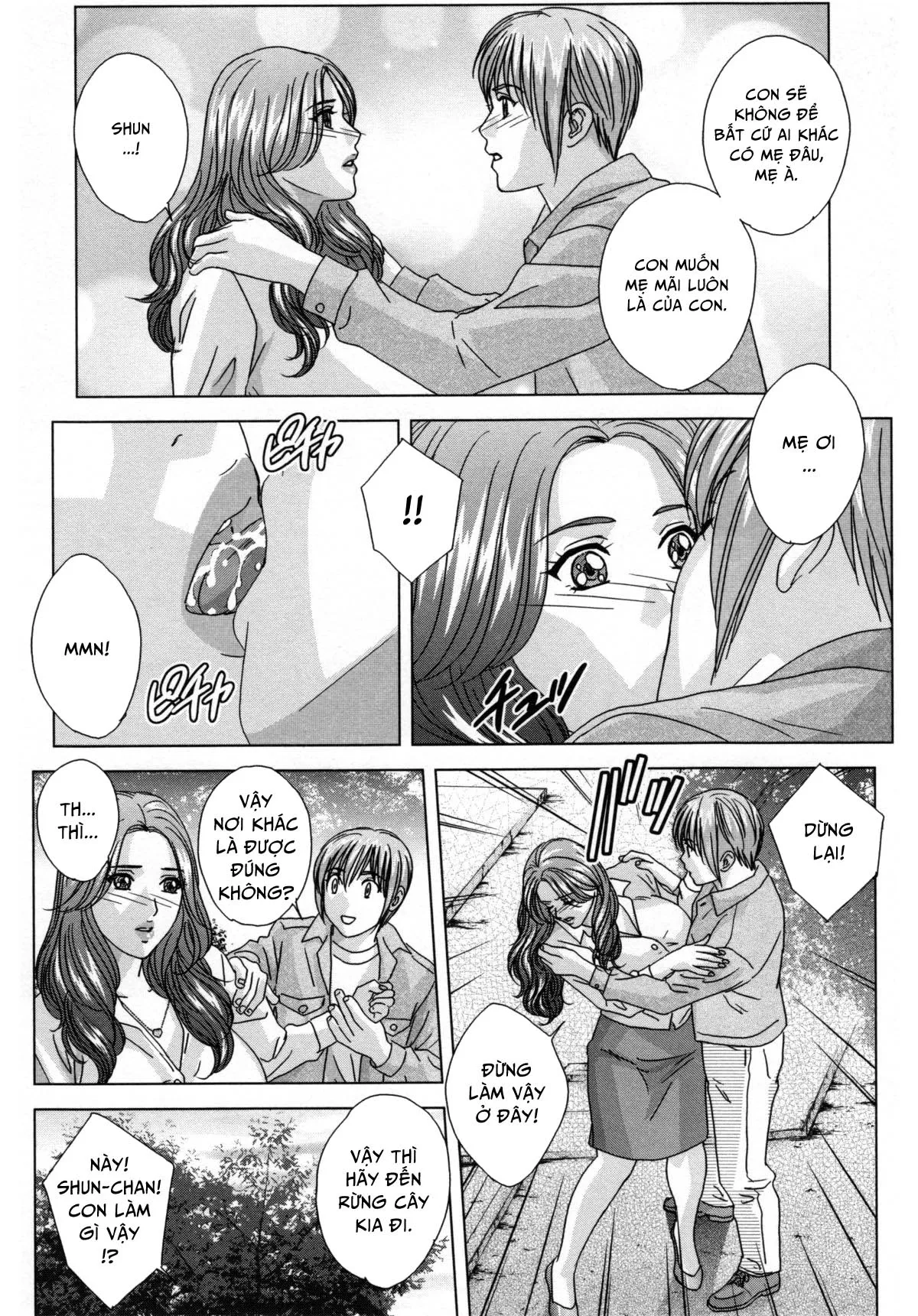 HentaiVN.net - Ảnh 6 - Dear My Mother - Chap 04 - Ngoài trời