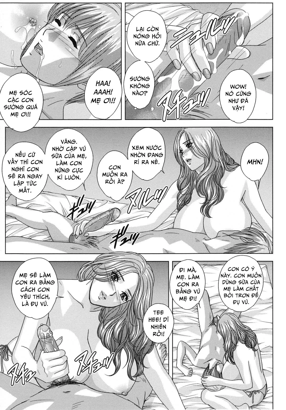 HentaiVN.net - Ảnh 15 - Dear My Mother - Chap 05 - Đêm Giáng Sinh