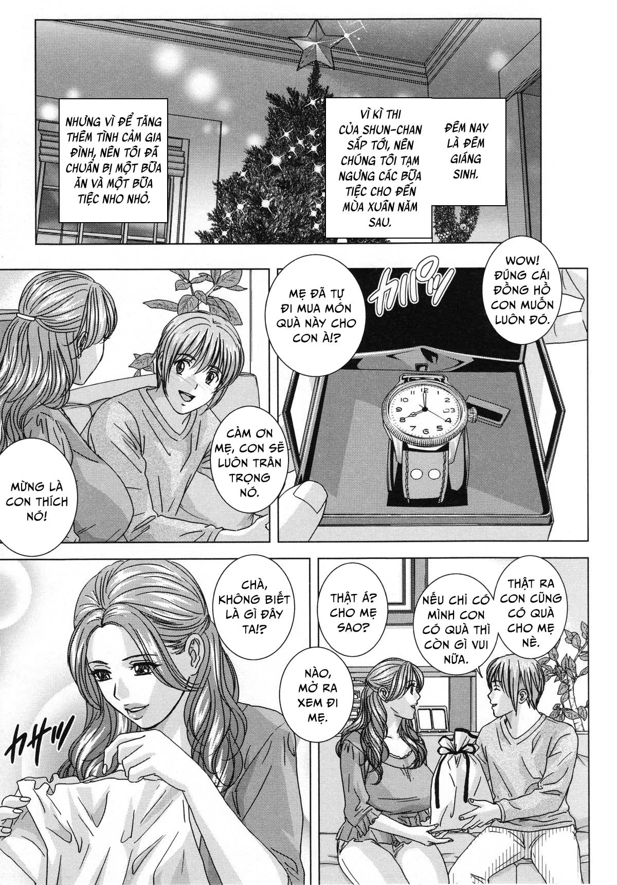 HentaiVN.net - Ảnh 3 - Dear My Mother - Chap 05 - Đêm Giáng Sinh