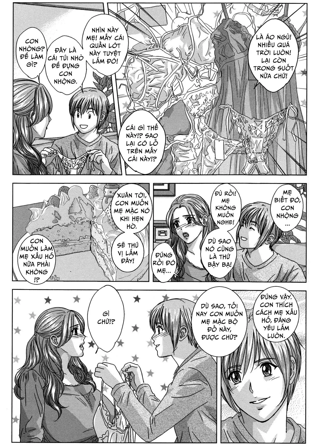 HentaiVN.net - Ảnh 4 - Dear My Mother - Chap 05 - Đêm Giáng Sinh