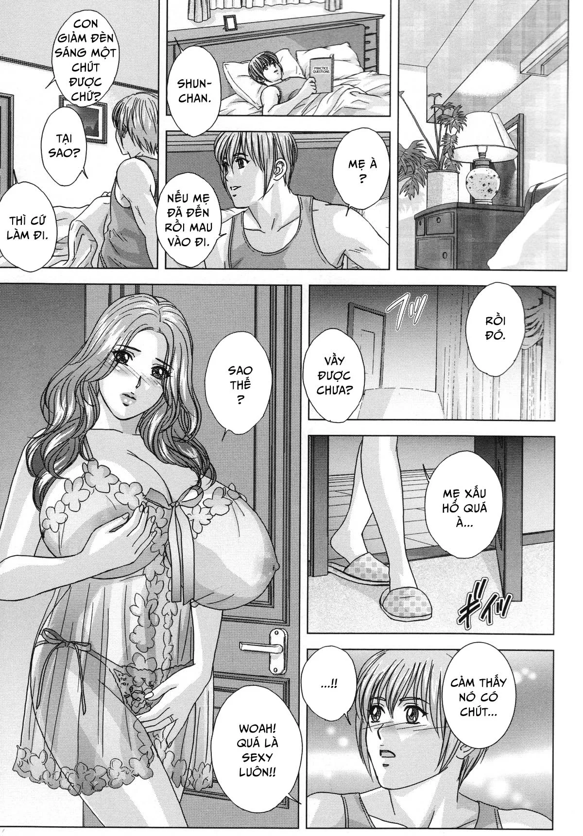 HentaiVN.net - Ảnh 7 - Dear My Mother - Chap 05 - Đêm Giáng Sinh