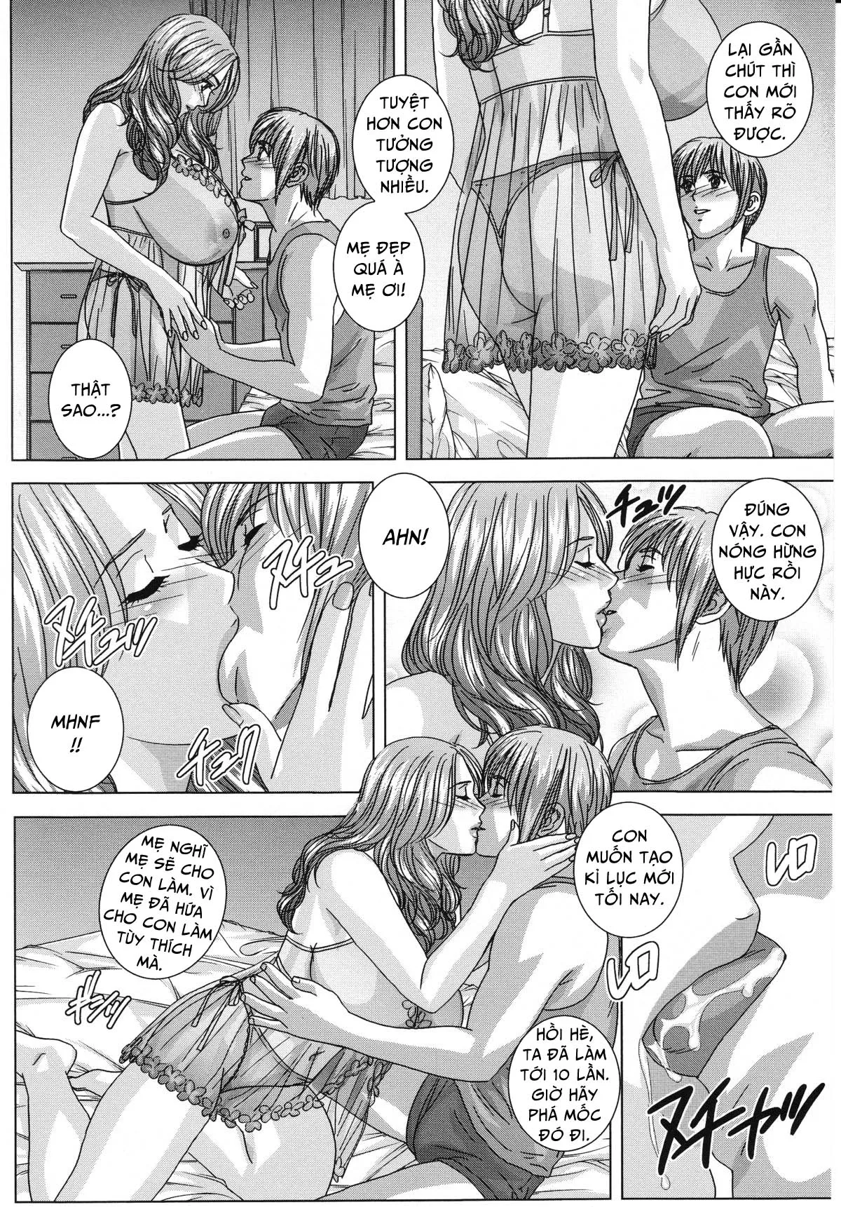 HentaiVN.net - Ảnh 8 - Dear My Mother - Chap 05 - Đêm Giáng Sinh